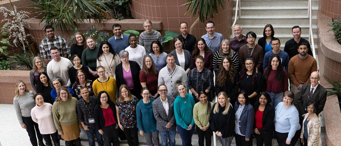 MCHP Staff in Atrium