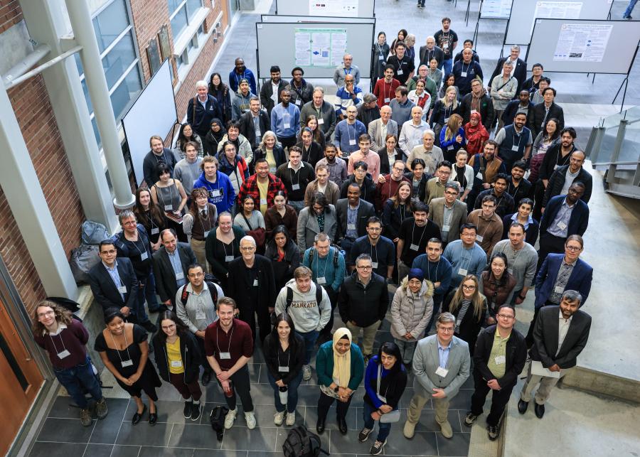 Group photo of all the attendees of the Manitoba Materials Conference 2026.