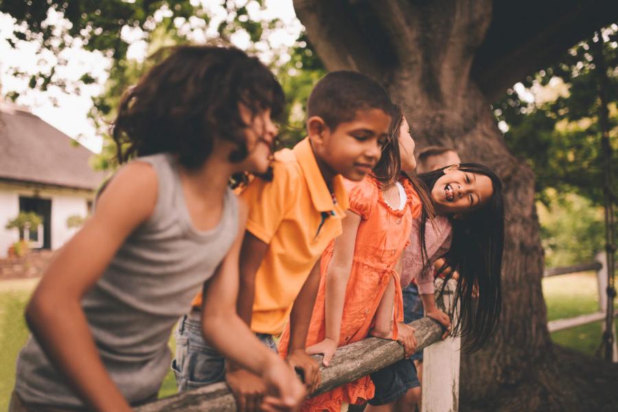 Children playing