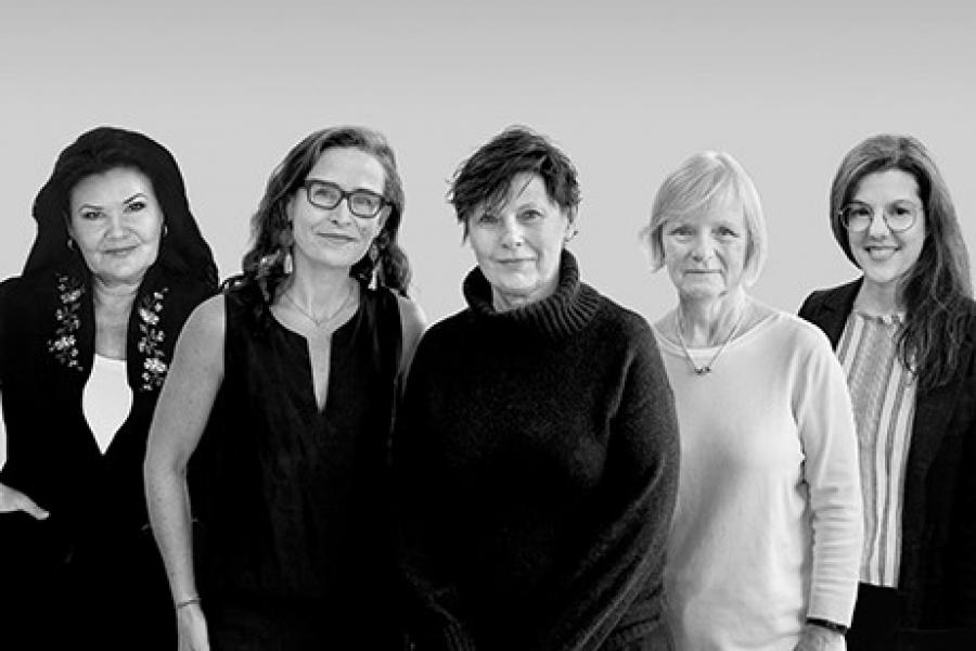 Melanie MacKinnon, Mélanie Morris, Patricia Birk, Joanne Embree and Tracie Afifi.