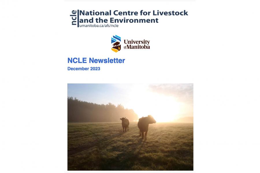Cover to NCLE December 2023 newsletter