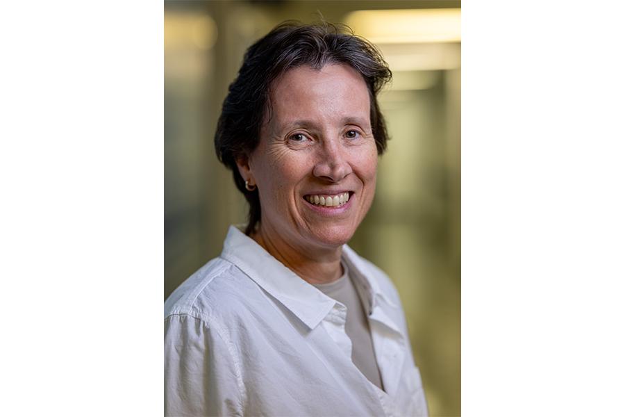 Portrait of Sandra Webber.