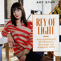 Dominique Rey featured in Flare magazine, December 2013