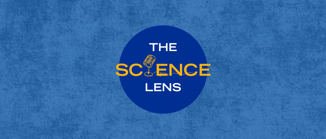 The Science Lens logo.