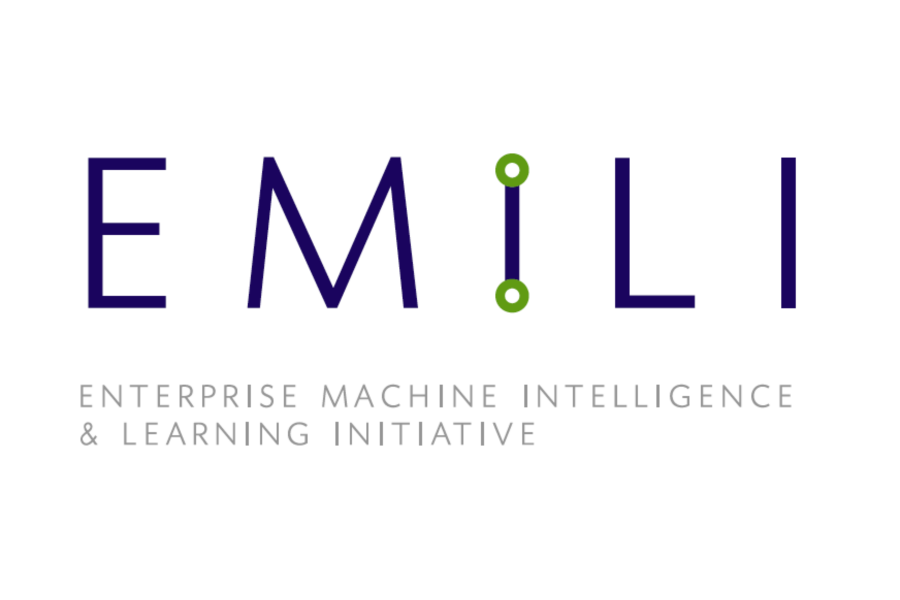 Logo of Enterprise Machine Intelligence Learning Initiative (EMILI).