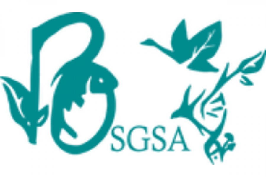 Biological sciences graduate student association logo