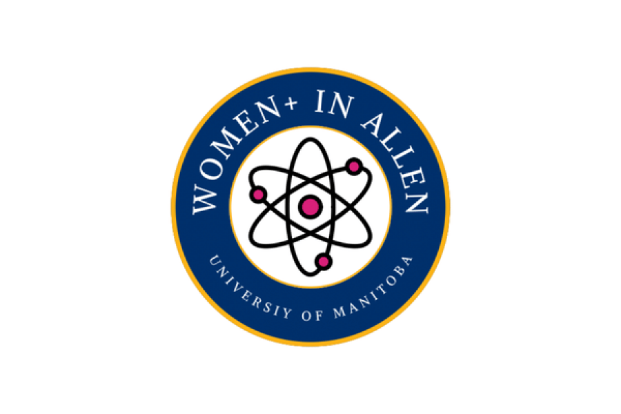 Logo of the women+ in allen.