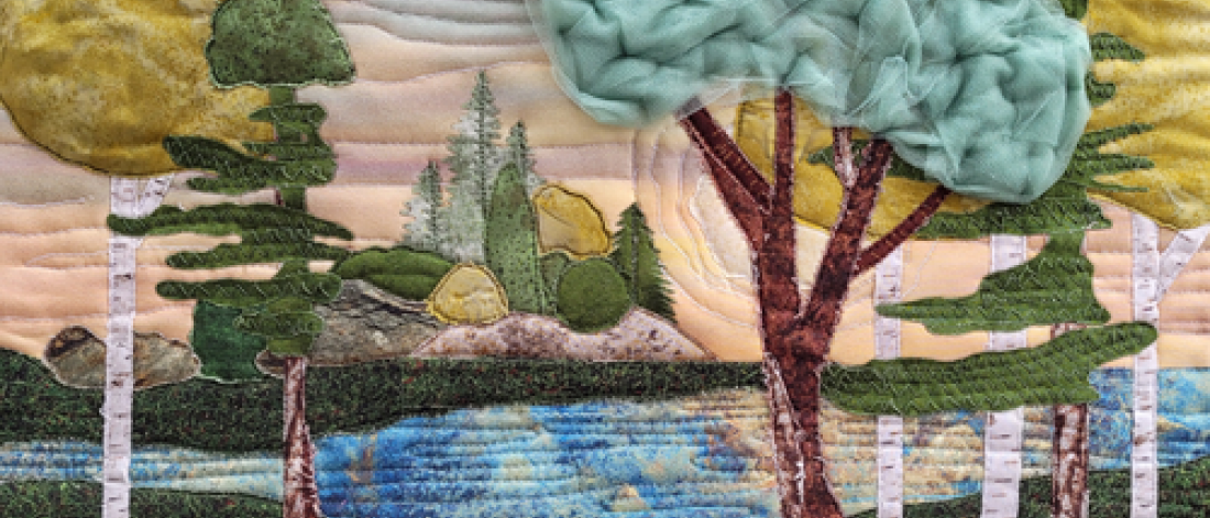 Quilted fabric collage | Working in Good Ways cover image