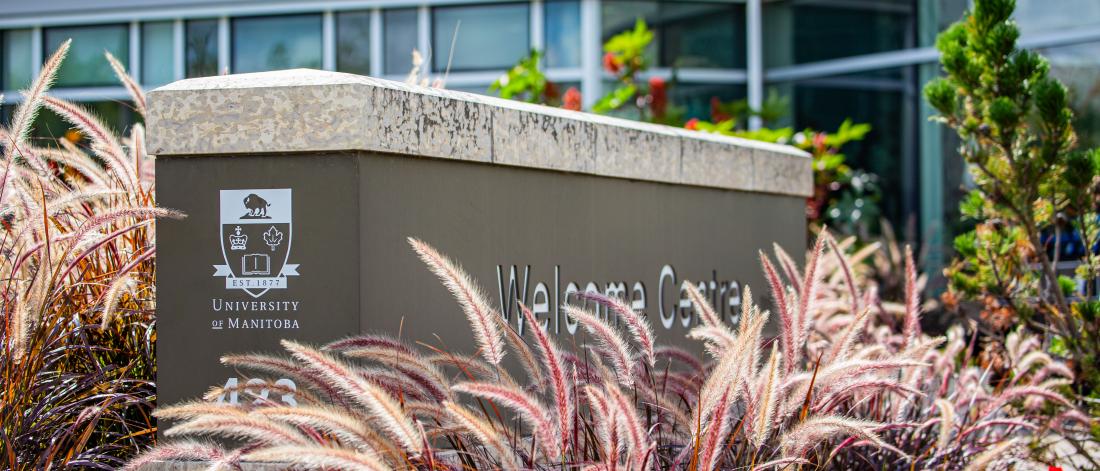 Welcome Centre Sign