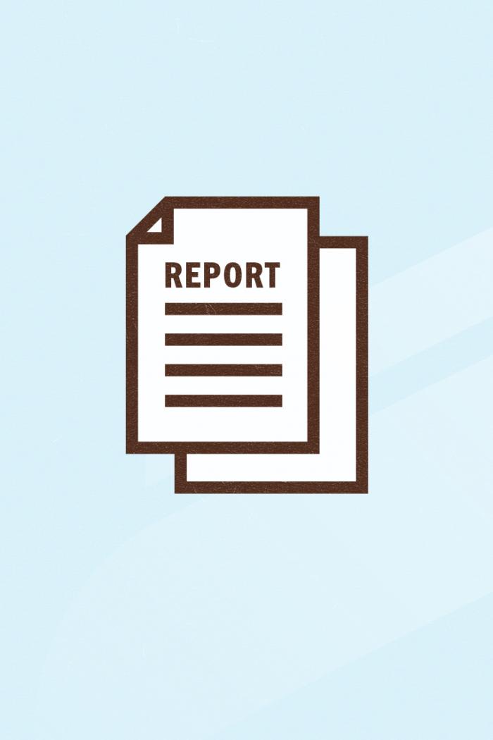 A graphic of a piece of paper that says Report.