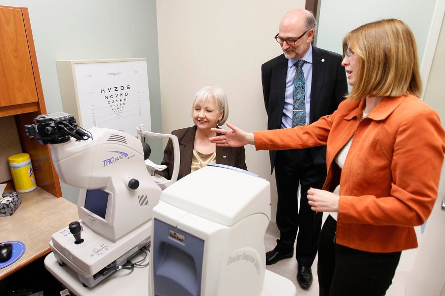 (From right to left) Dr. Verena Menec, Dr. Harvey Chochinov, and former MP Joy Smith