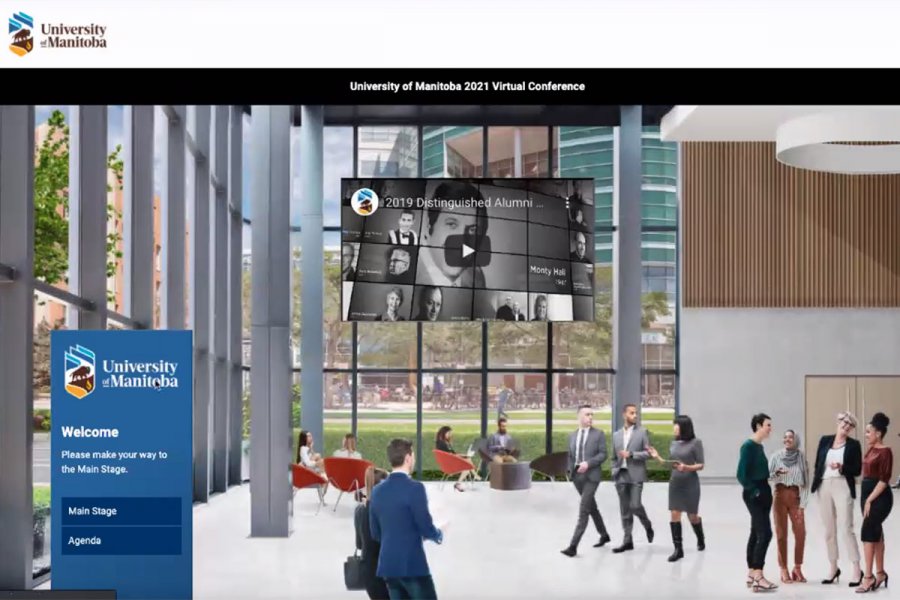 Rendering of new online convocation platform