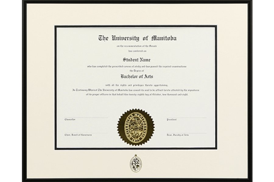 UM Degree Frame