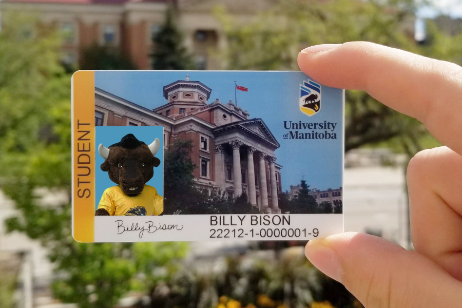 A photo of a Student ID card.