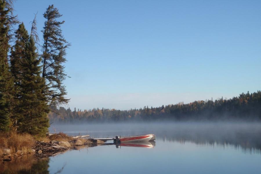 The Experimental Lakes Area in Northwestern Ontario, where research on fish has given insight into ageing.