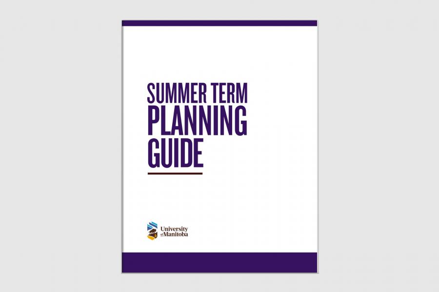 Photo of the Summer Term Planning Guide cover.