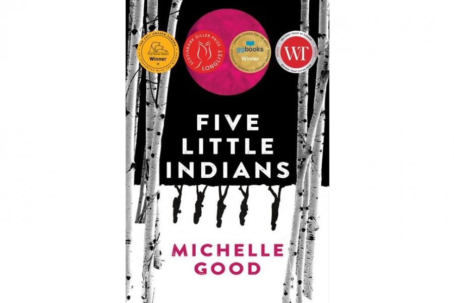 Five Little Indians book cover.