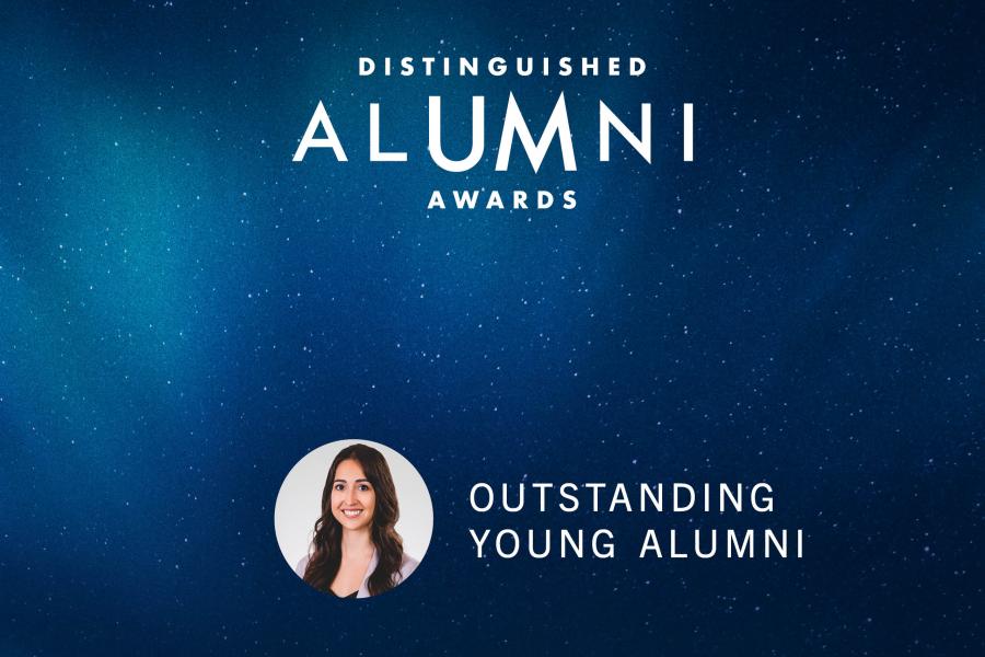 Thumbnail for Distinguished Alumni Awards 2022 Outstanding Young Alumni Award