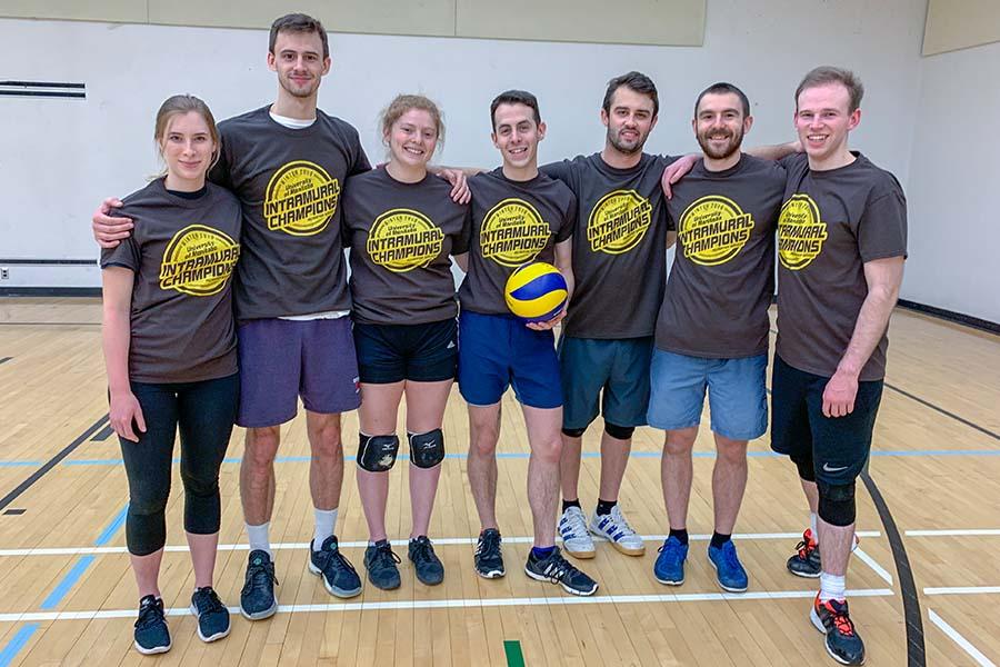 Joe Doupe Intramural Sports Volleyball Champions