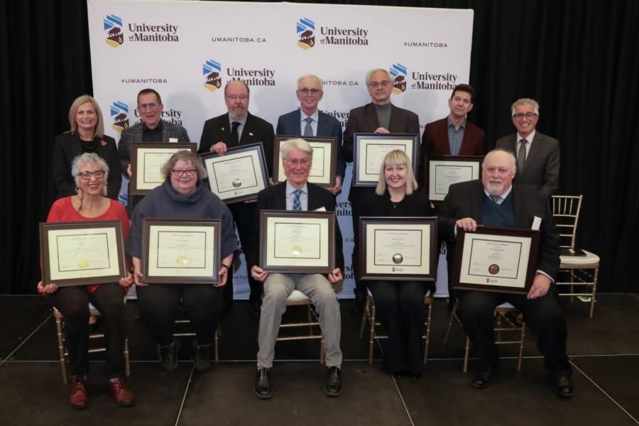 2022 Emeriti recipients from the University of Manitoba.