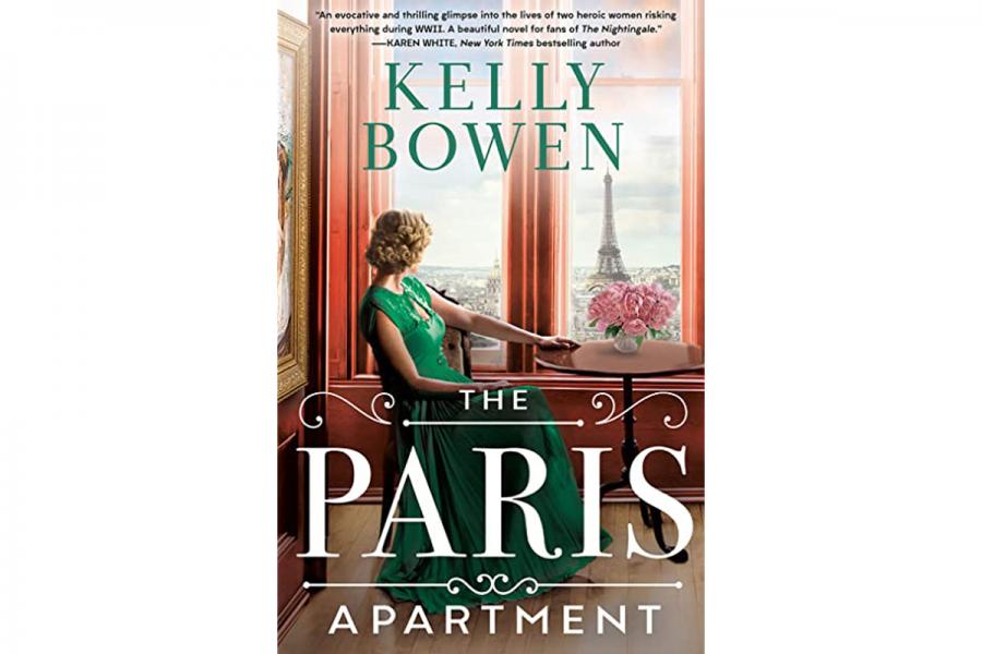 Book cover of The Paris Apartment by Kelly Bowen.