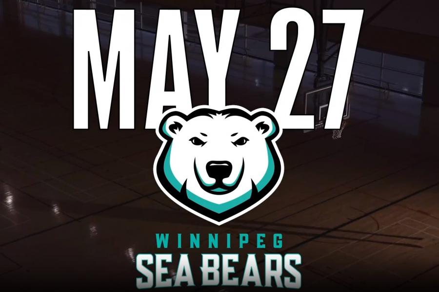 Winnipeg sea bear logo and text that reads: May 27.