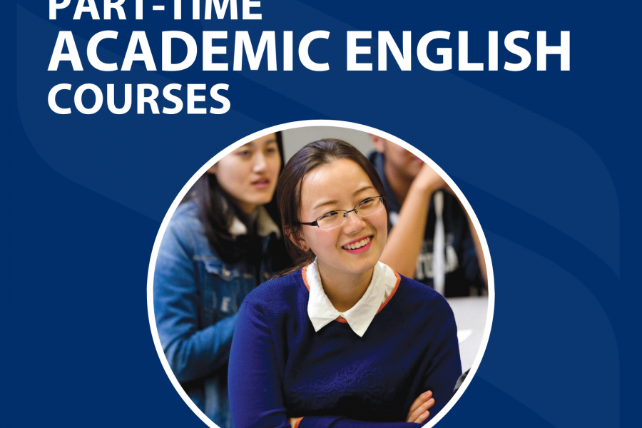 Part-time academic English courses