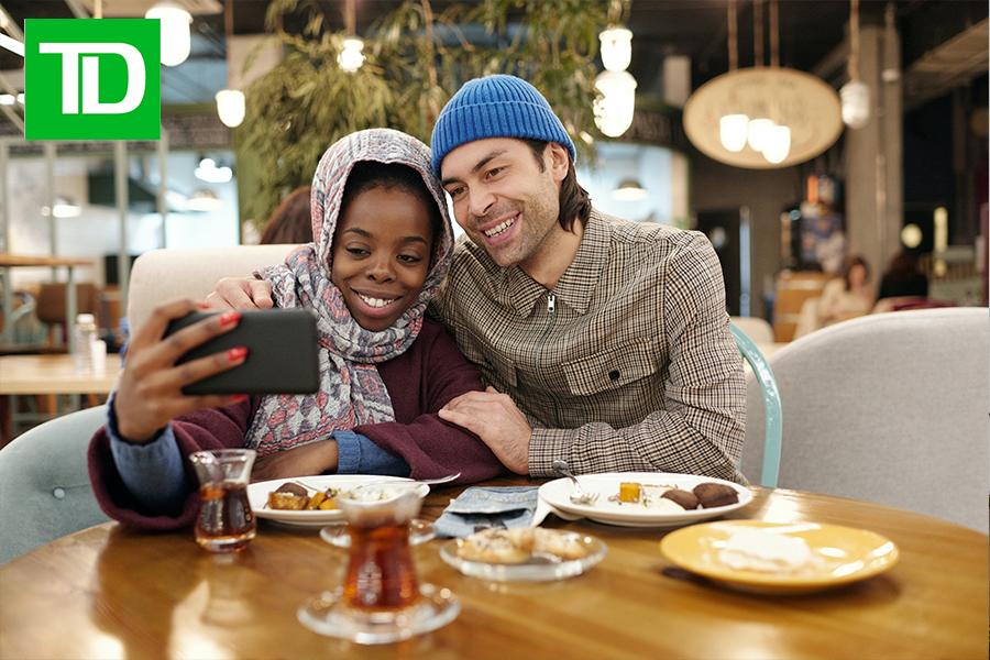 Couple planning their financial future