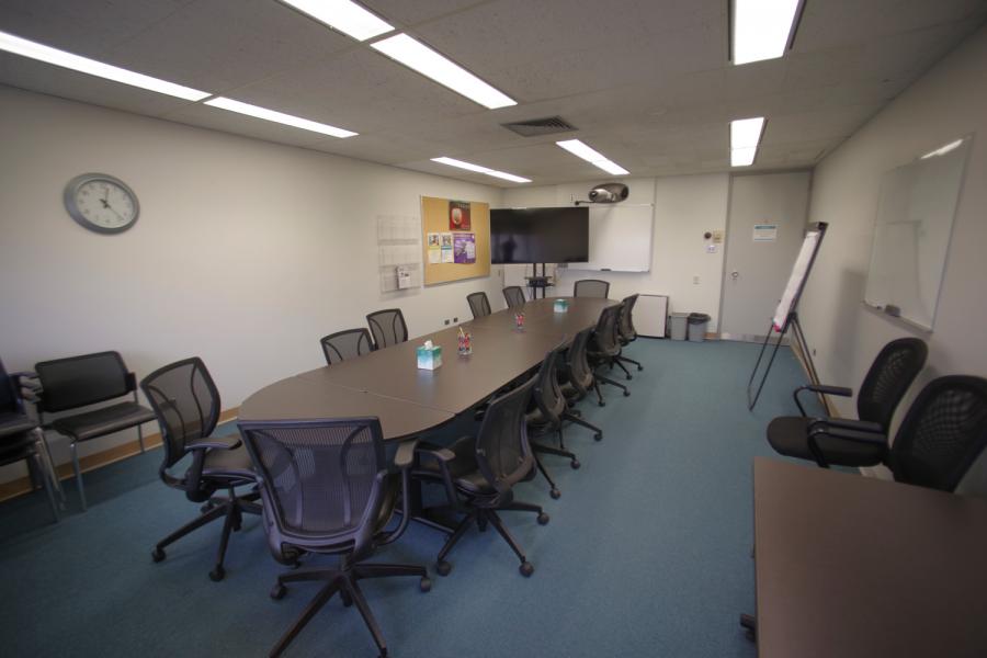 SCC Small Classroom from back of room opposite the doorway