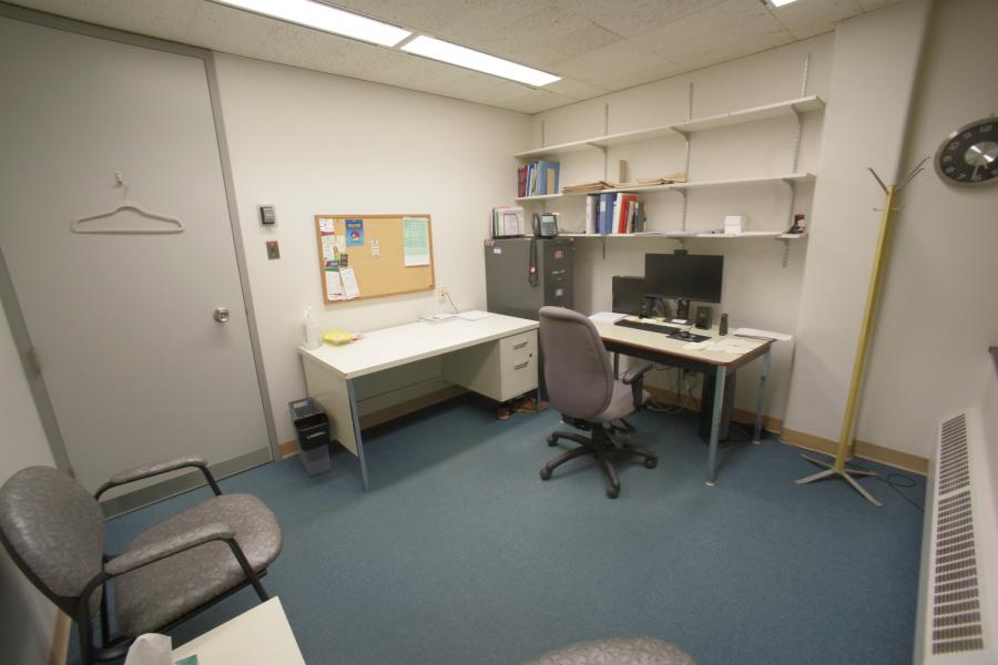 SCC Resident Office 1 from interior opposite doorway