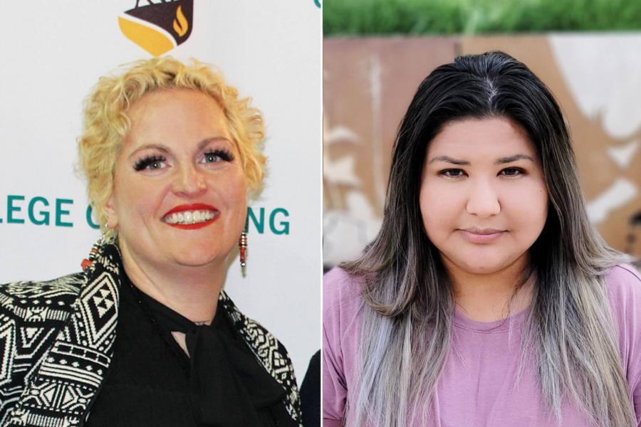 Stephanie Van Haute and Corrine Clyne