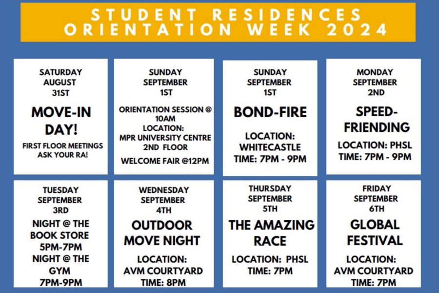 Orientation-week-residence