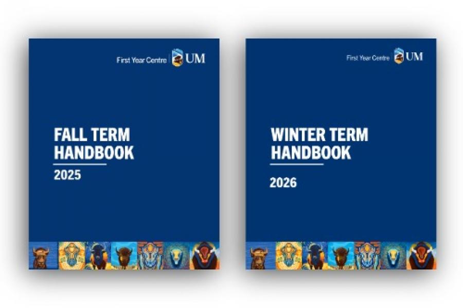 handbook covers side by side for fall and winter