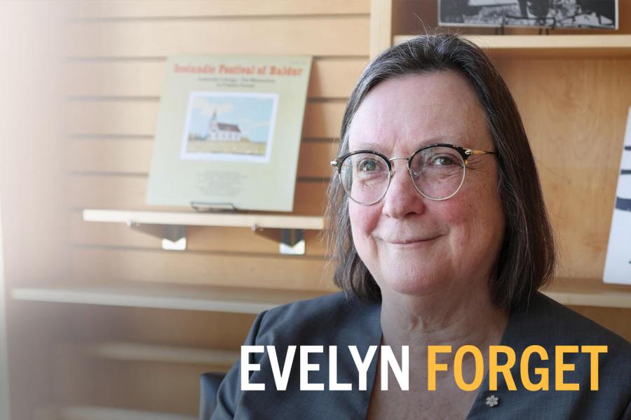 Headshot of Evelyn Forget