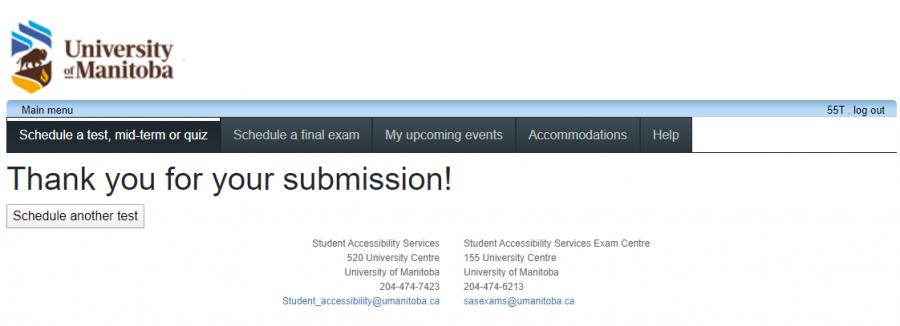 Thank you for your submission confirmation page