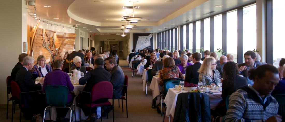 Lunch catered by the Daily Bread Cafe at St John's College