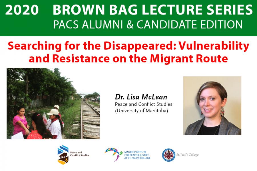 Poster for Doctor Lisa McLean's Brown Bag Lecture
