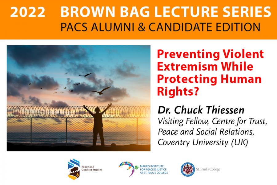 Brown Bag Lecture: Dr. Chuck Thiessen