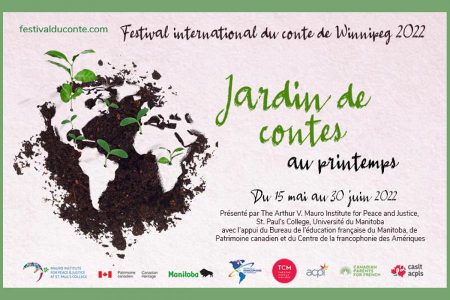 Poster for the 2022 Festival international du conte