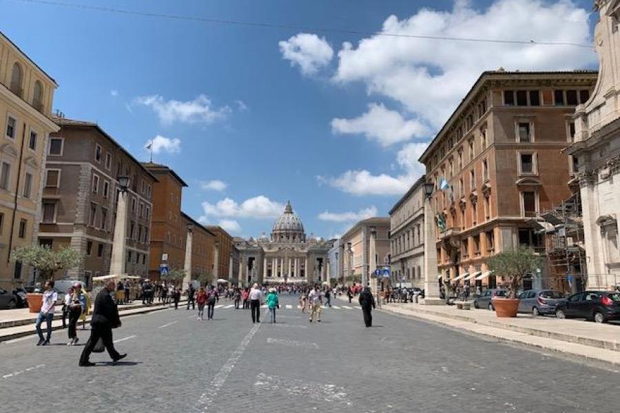 street in rome