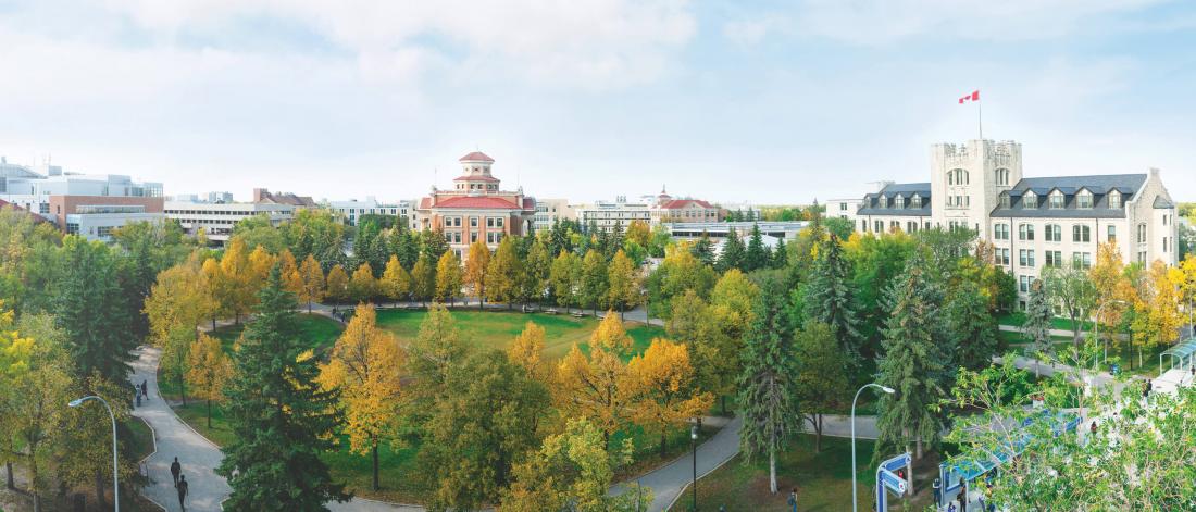 The University Of Manitoba Fort Garry campus. 