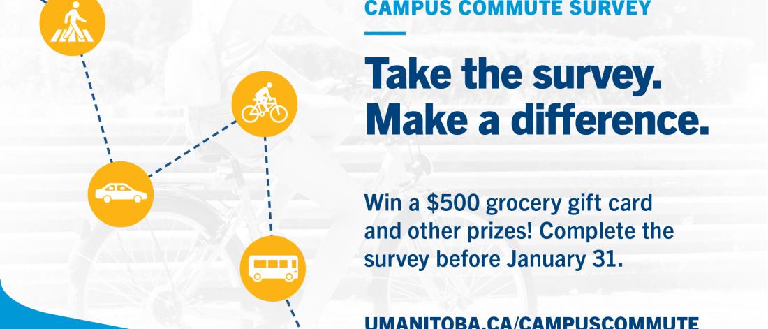 Campus commute survey: Take the survey, make a difference.