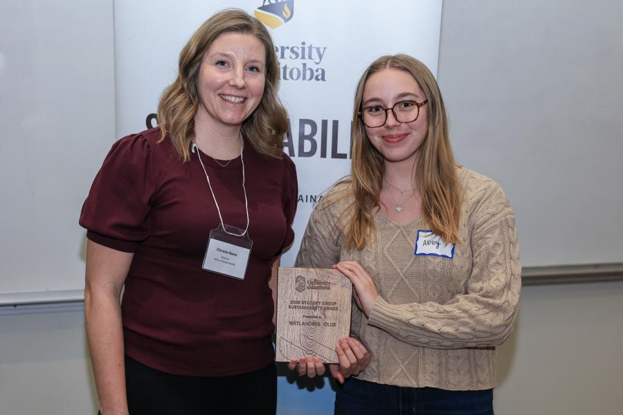 Wetlanders Club Student Group Sustainability Award 26